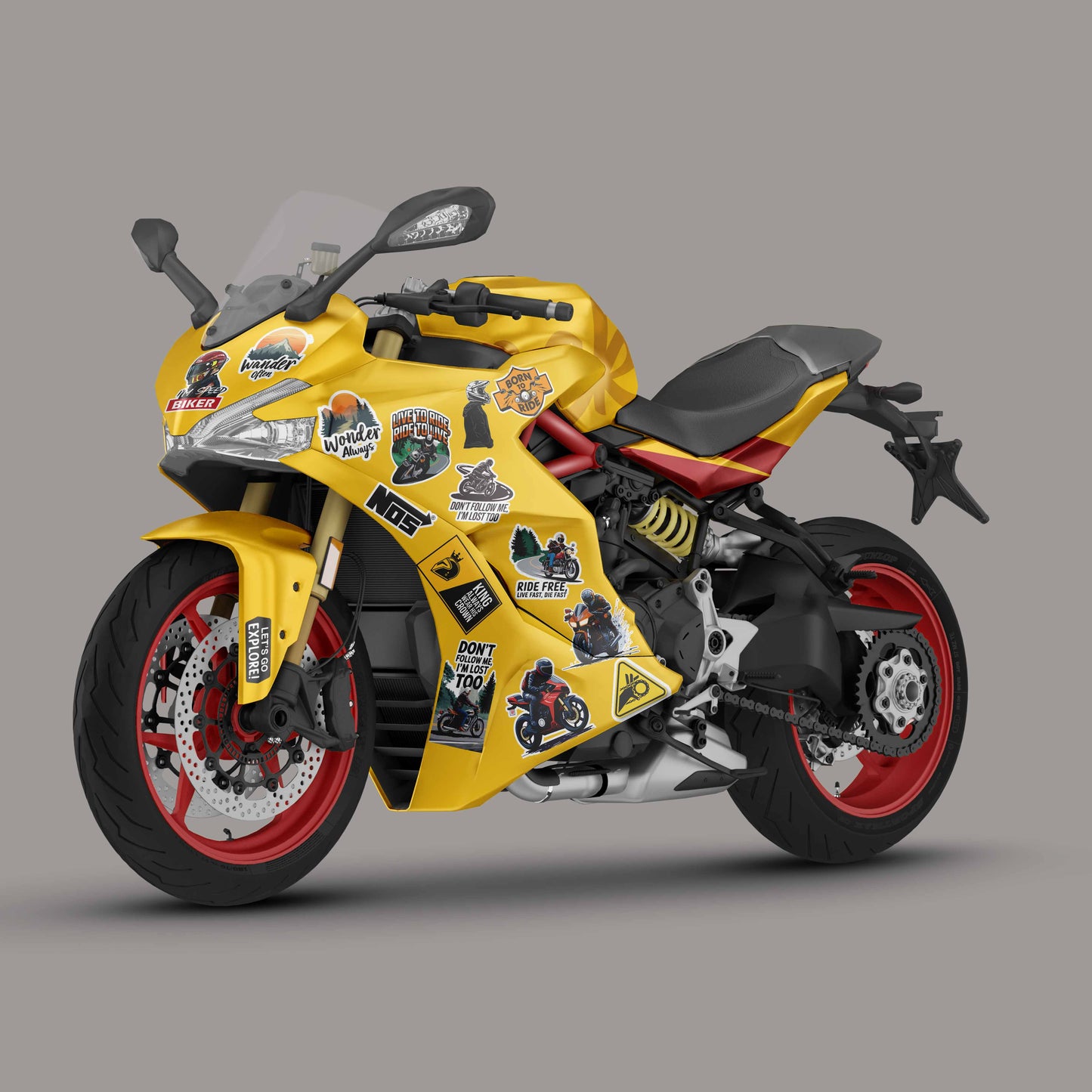 Live to Ride, Ride to Live - Sticker