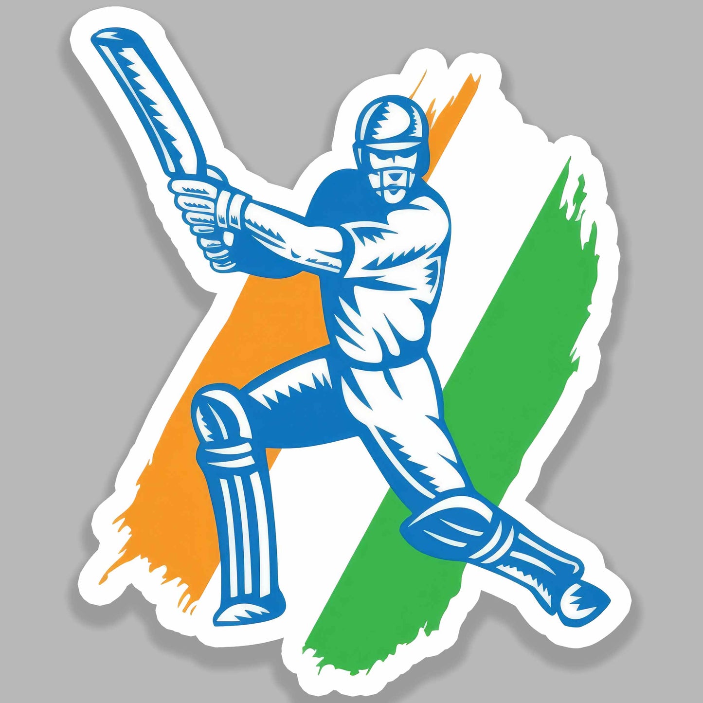 Indian Cricket Team T-Shirt Fans Jersey Sticker