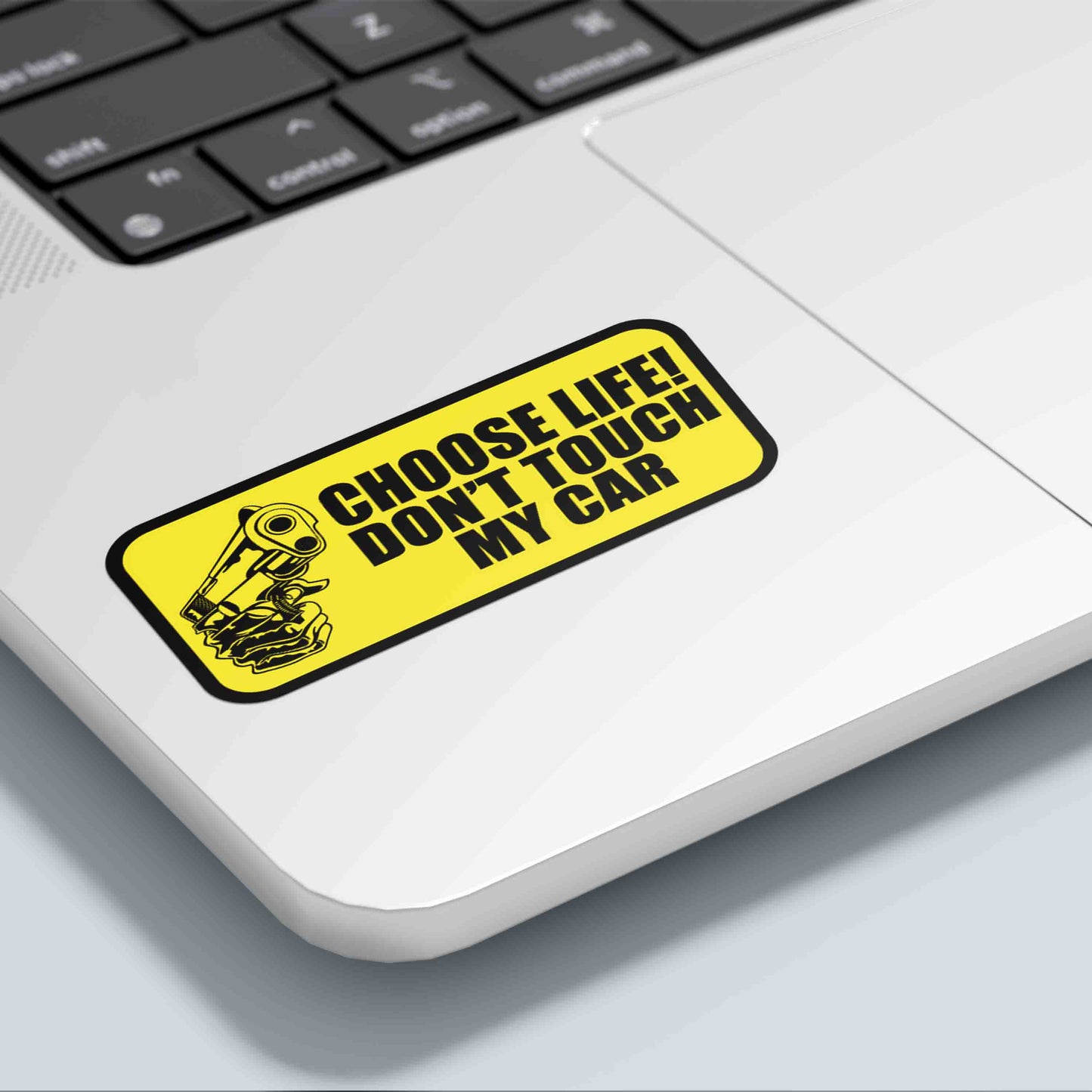 Don't Touch My Car Sticker
