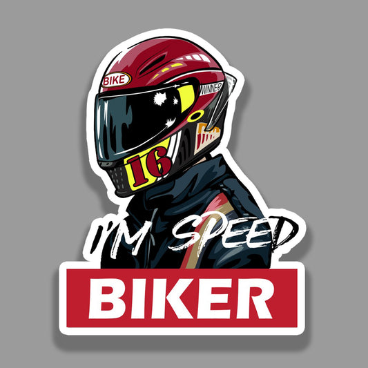 Biker - Sticker