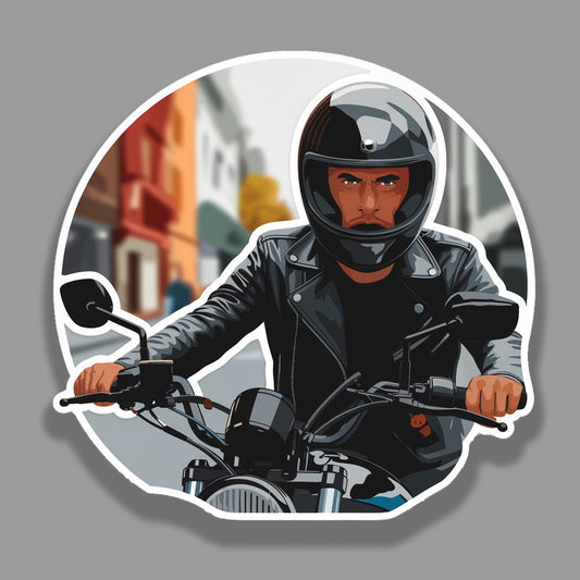 Bike Rider - Sticker