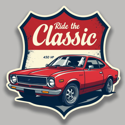 Ride the Classic 450 hp Sticker