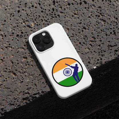 Indian Flag - Cricket Sticker