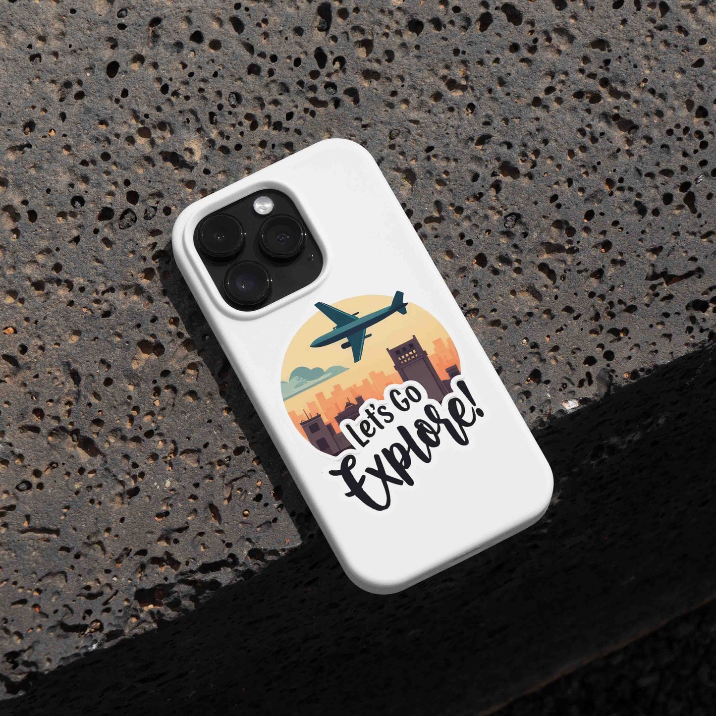 Let's Go Explore Sticker