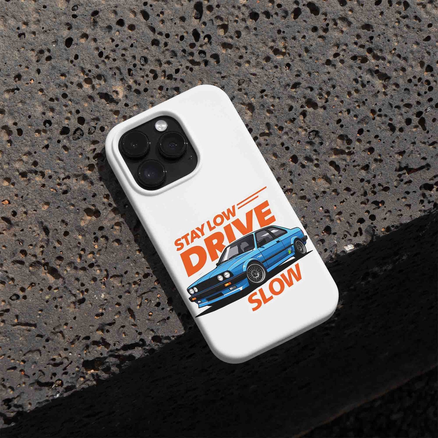 Stay Low, Drive Slow Sticker