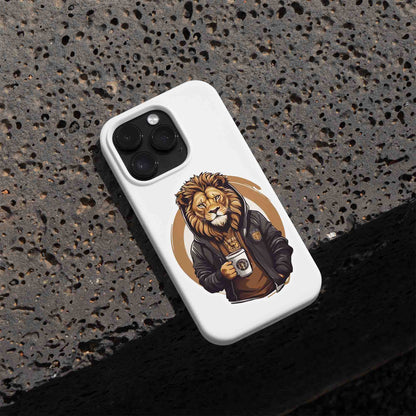 Chilling Lion Sticker