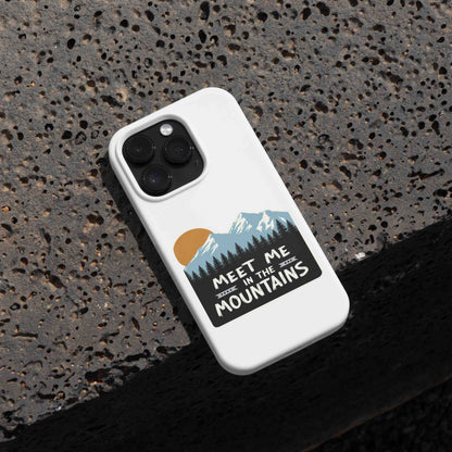 Meet me in the Mountains Sticker