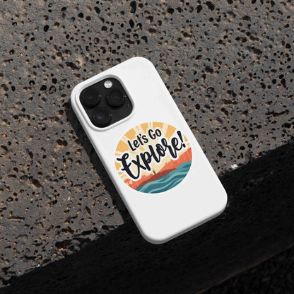 Let's Go Explore Sticker