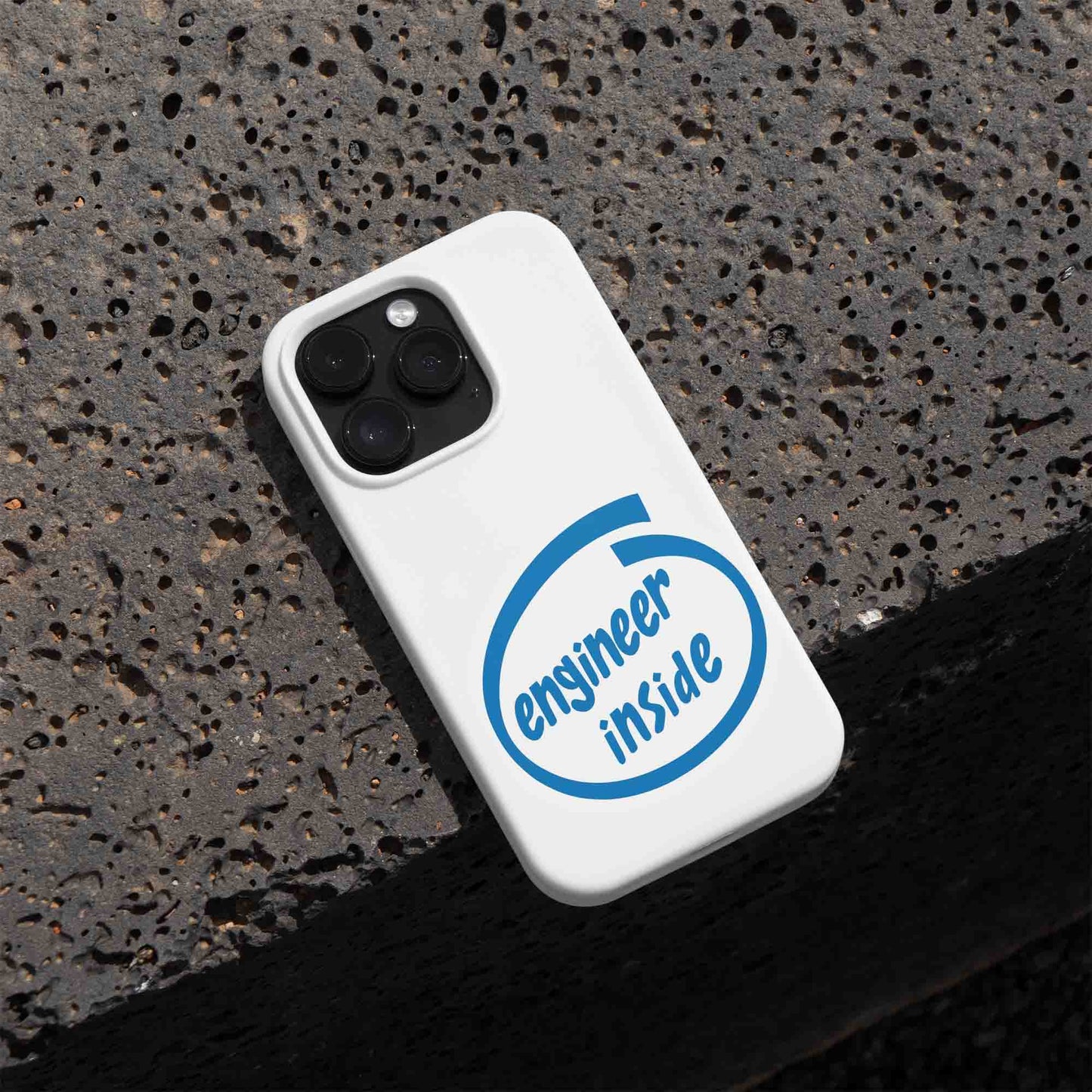 Engineer Inside Car Sticker (Blue)