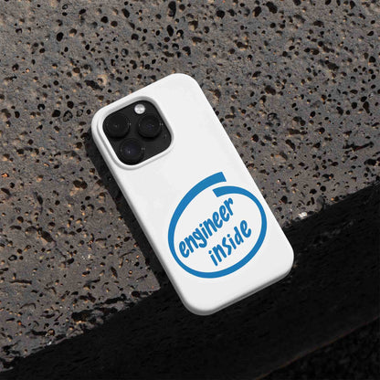 Engineer Inside Car Sticker (Blue)
