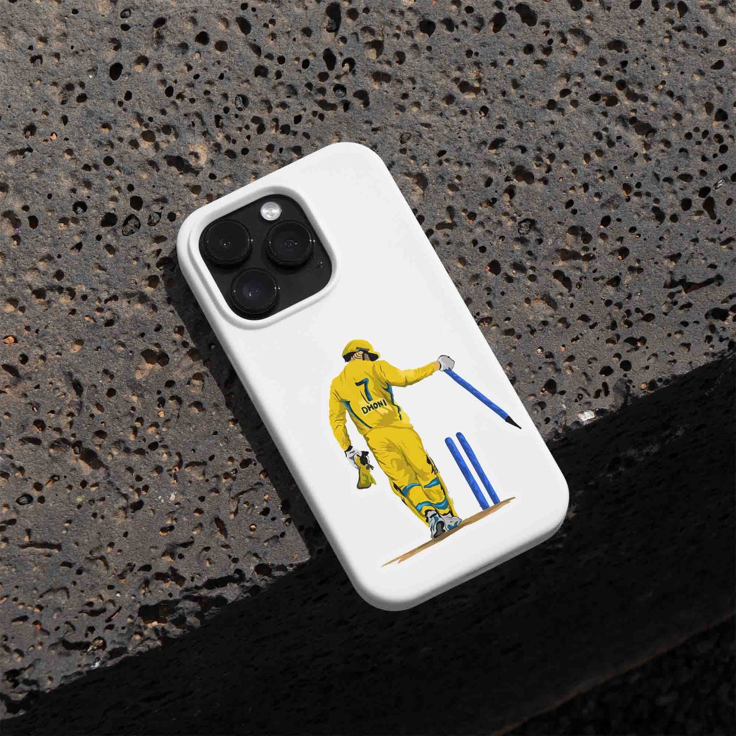 MS Dhoni CSK - Cricket Sticker