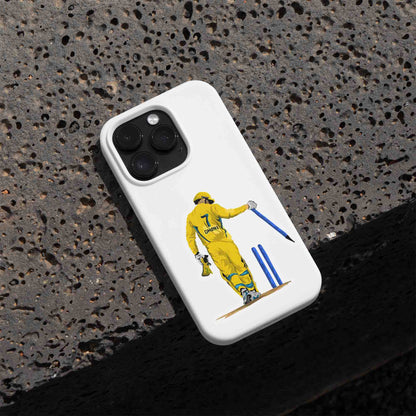 MS Dhoni CSK - Cricket Sticker