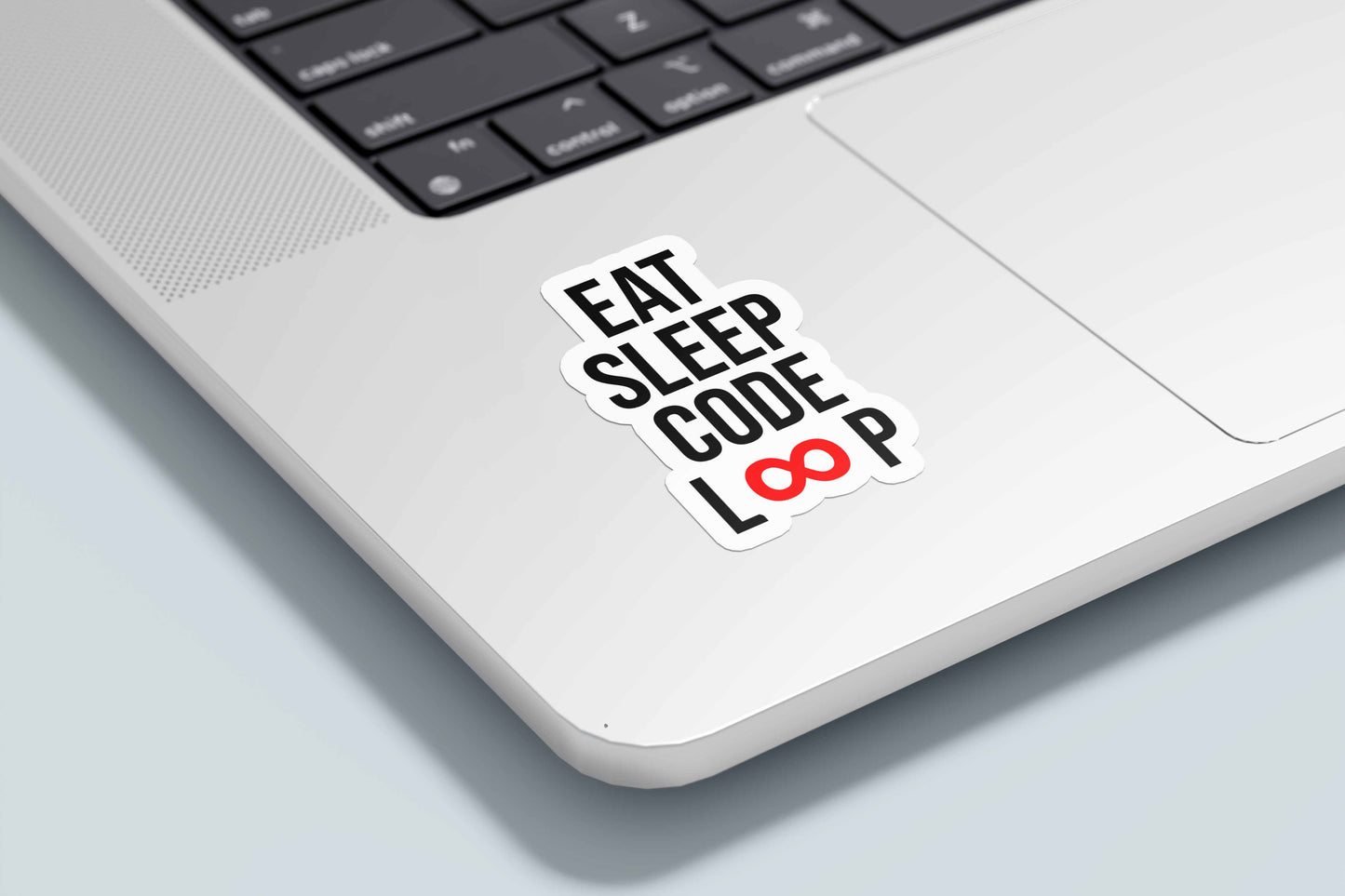Eat Sleep Code Loop Sticker