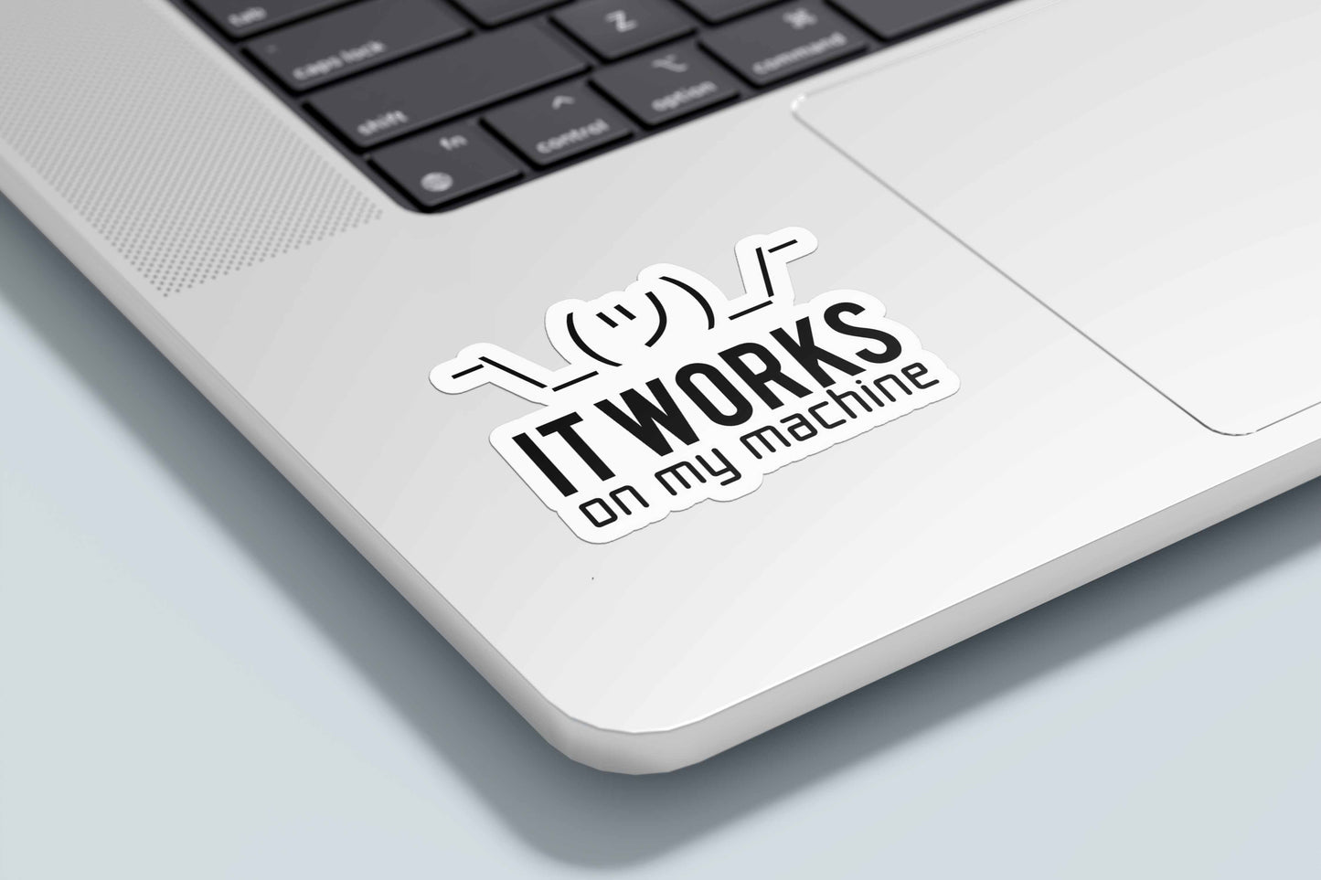 It works on my machine - Sticker