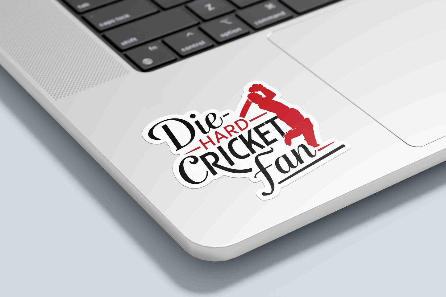 Die Hard Cricket Fan - Cricket Sticker