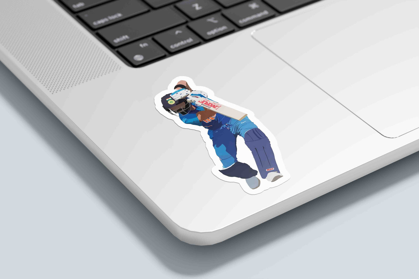 Indian Cricket Team Batsman - Sticker