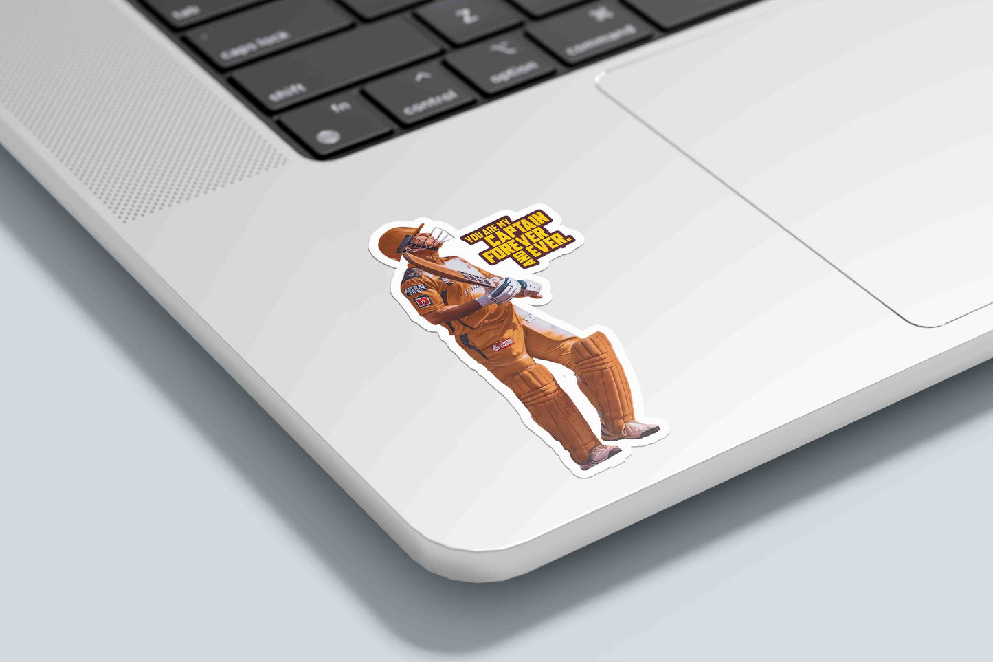 MS Dhoni CSK - Cricket Sticker