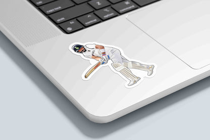 Cricket Player - Sticker