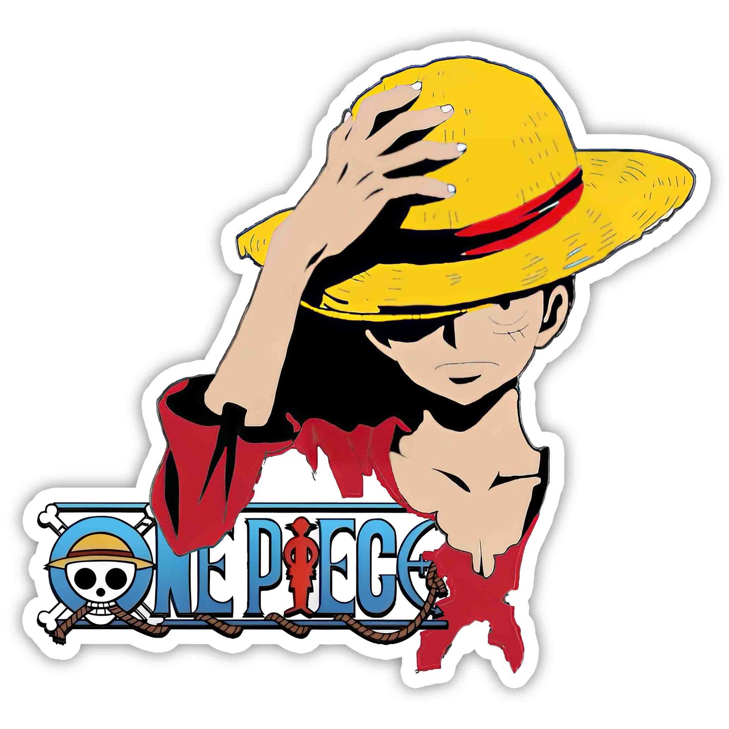 Monkey D Luffy - One Piece Sticker