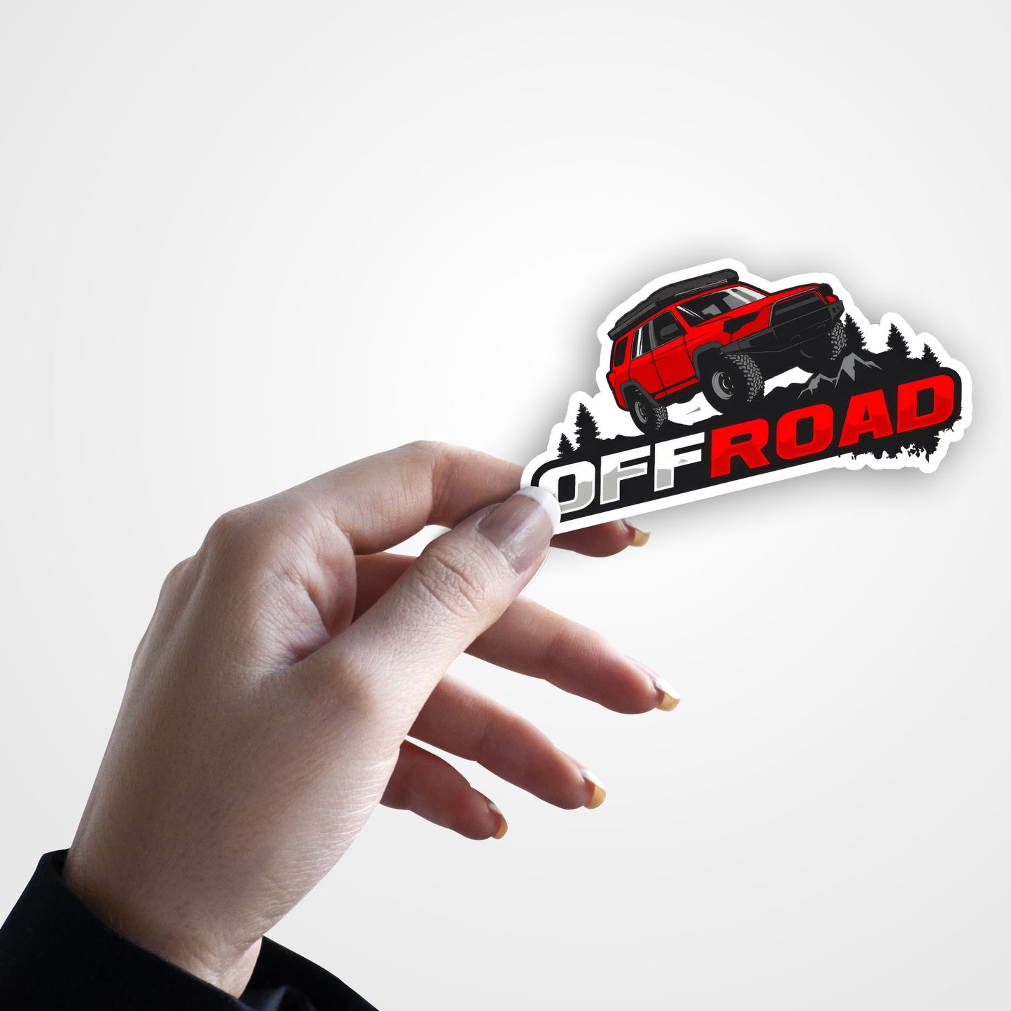 Off Road 4x4 Car - Car Sticker