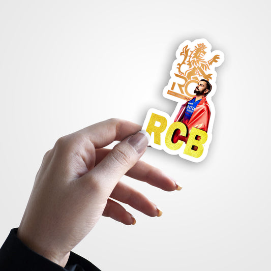Virat Cricket Sticker