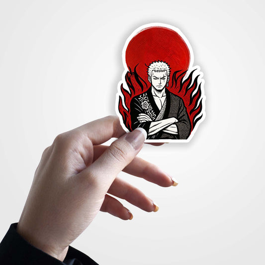 Zoro Roronoa - One Piece Sticker