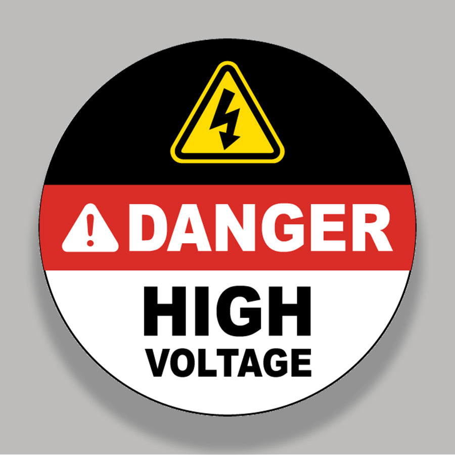 Hazard Signs - Stickers Pack