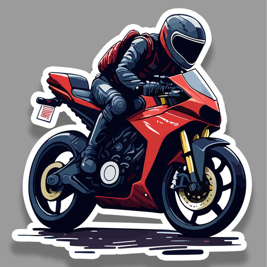 Biker Sticker