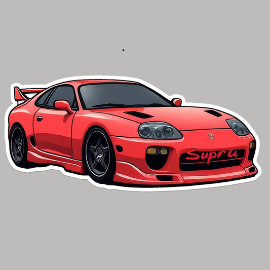 Supra Car Sticker