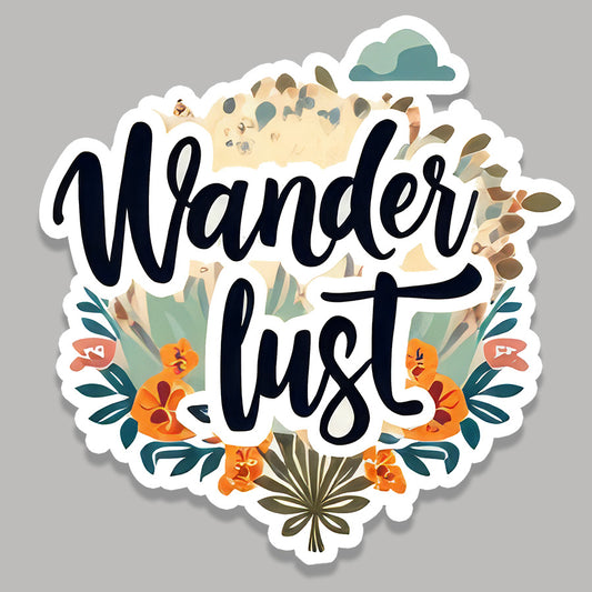 Wanderlust Sticker