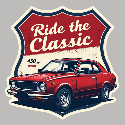 Ride the Classic 450 hp Sticker