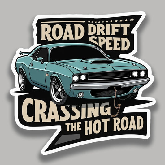 Road Drift Speed Sticker