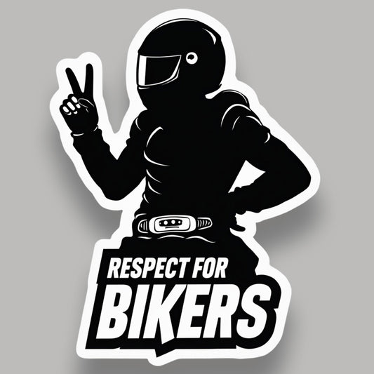 Respect for Biker Sticker