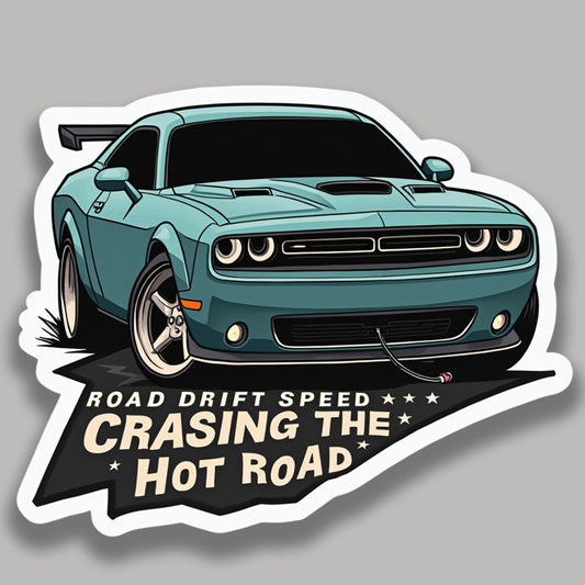 Road Drift Speed Sticker