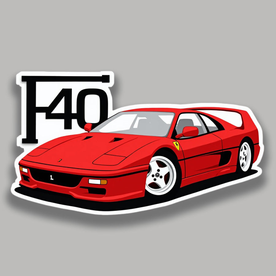 Super Car Sticker