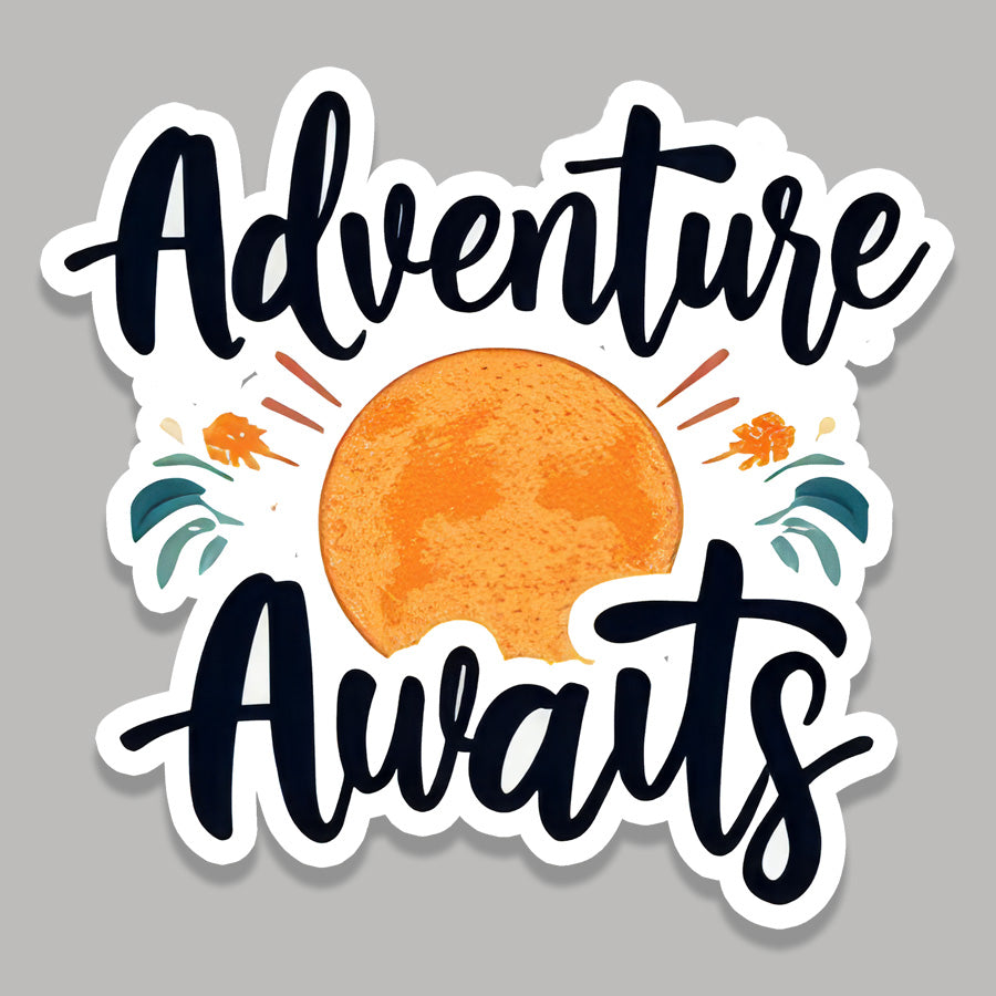 Adventure Awaits Sticker