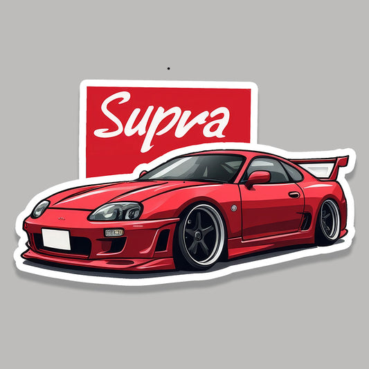 Supra Car Sticker