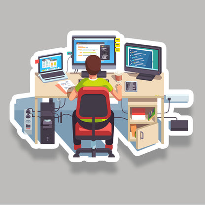 Programmer's Setup Sticker