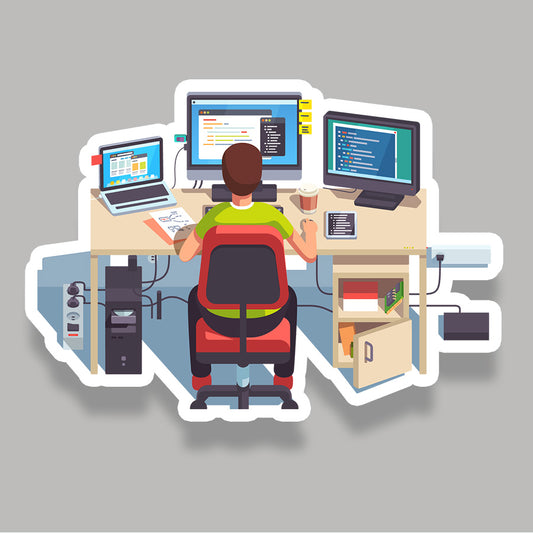 Programmer's Setup Sticker