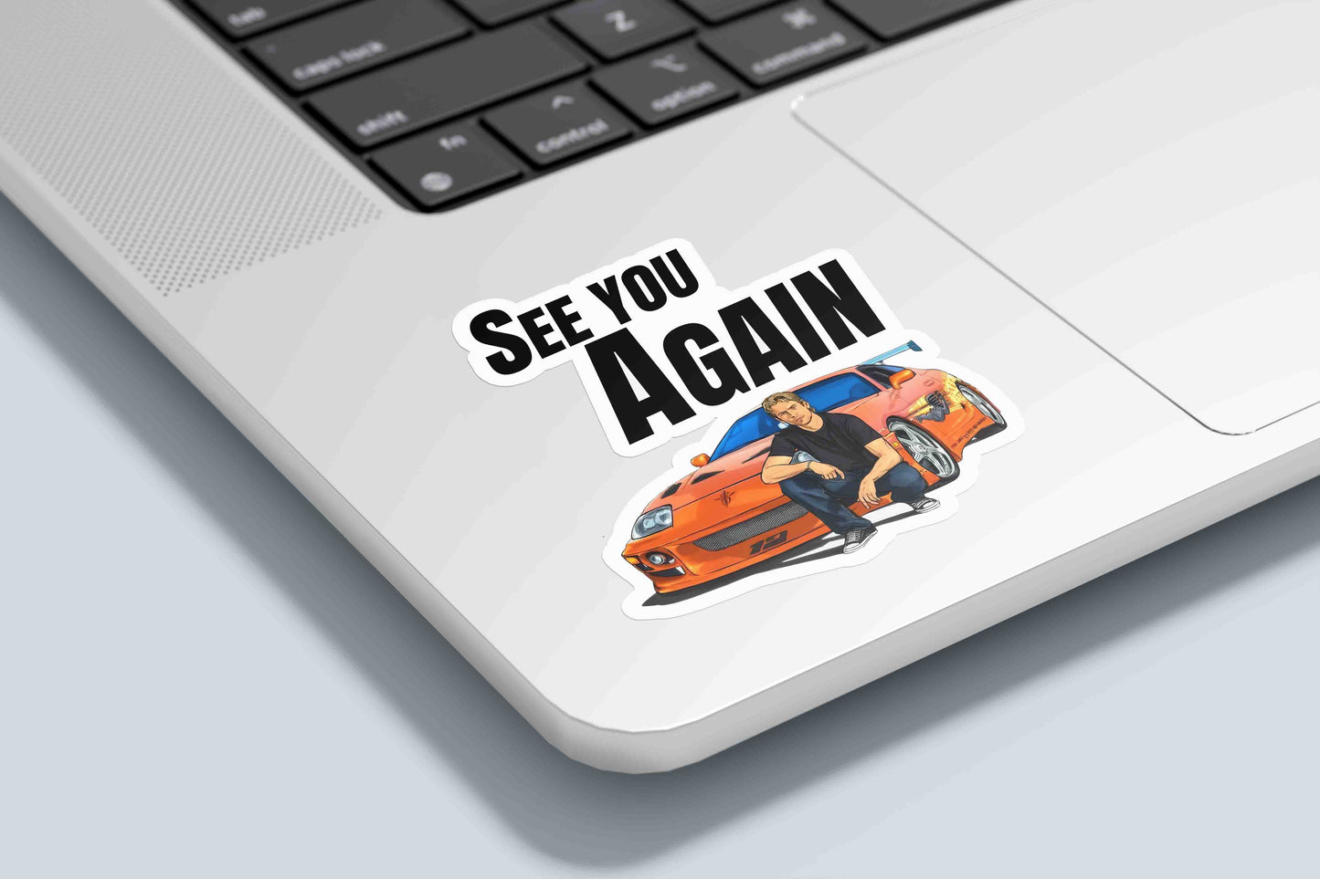 See You Again - Paul Walker Sticker