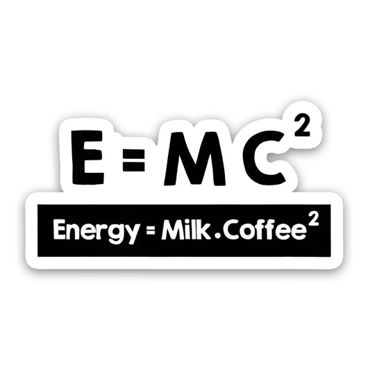 E = mc² -  Engineering Sticker