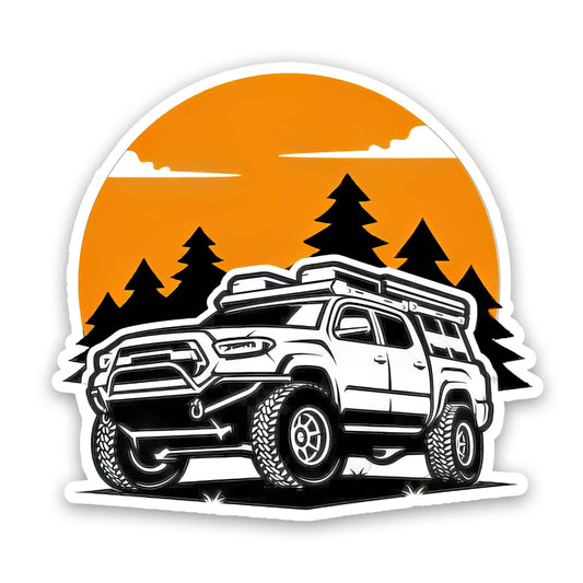 Off Road 4x4 Car - Car Sticker