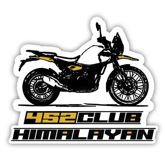 Adventure Touring Bike Sticker