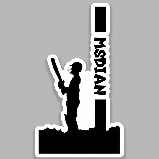 MSDIAN - Cricket Sticker