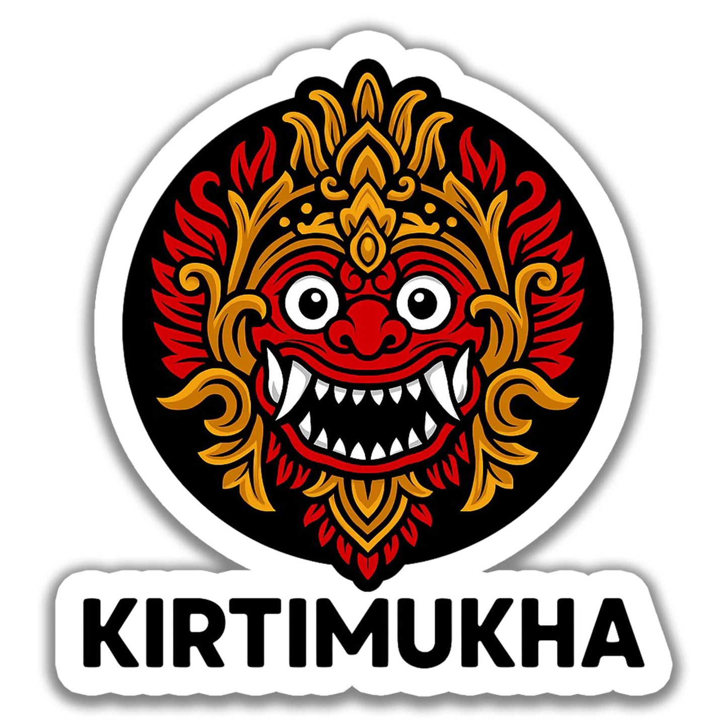 Kirtimukha Sticker