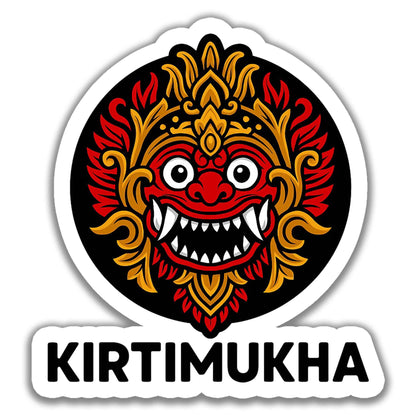 Kirtimukha Sticker