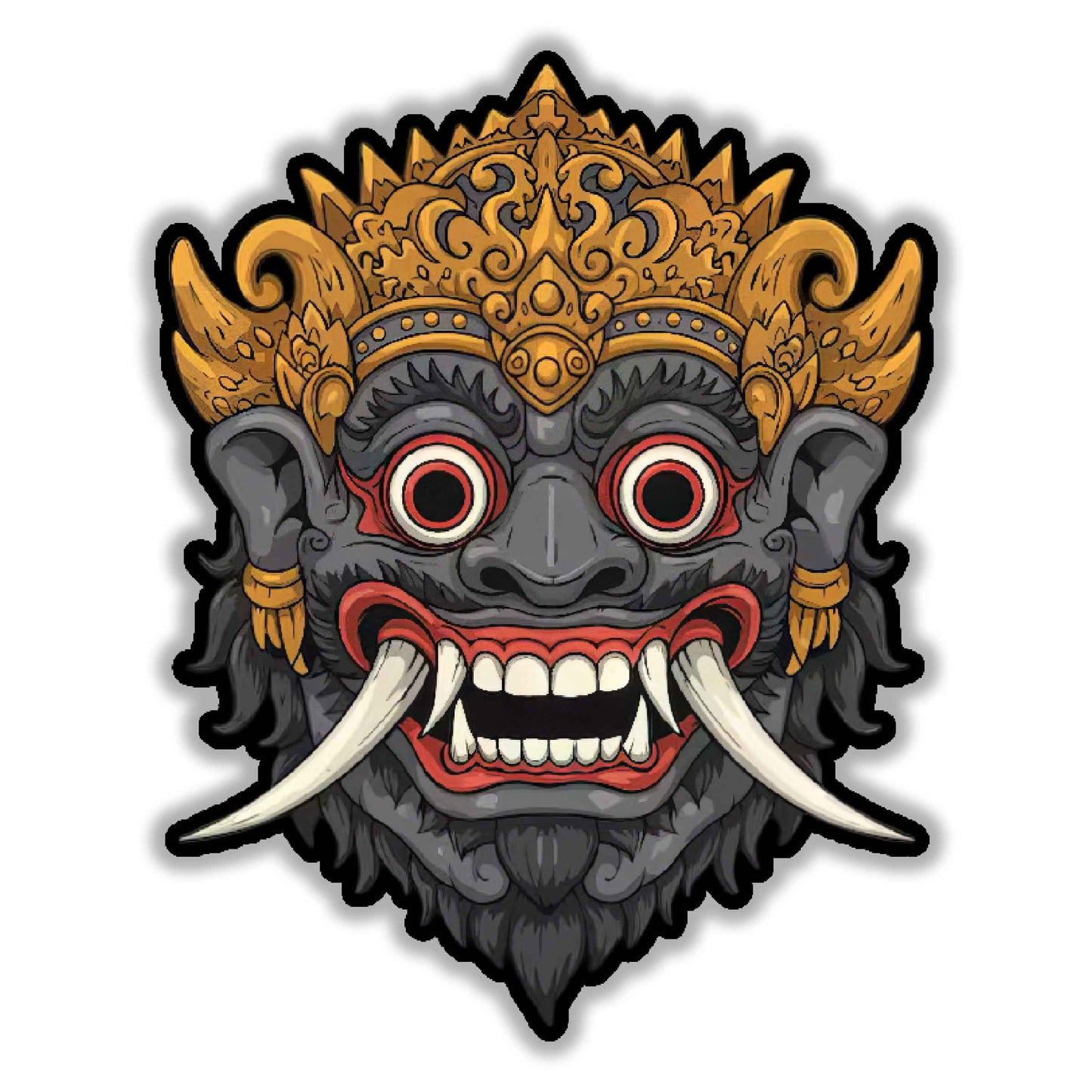 Kirtimukha Sticker