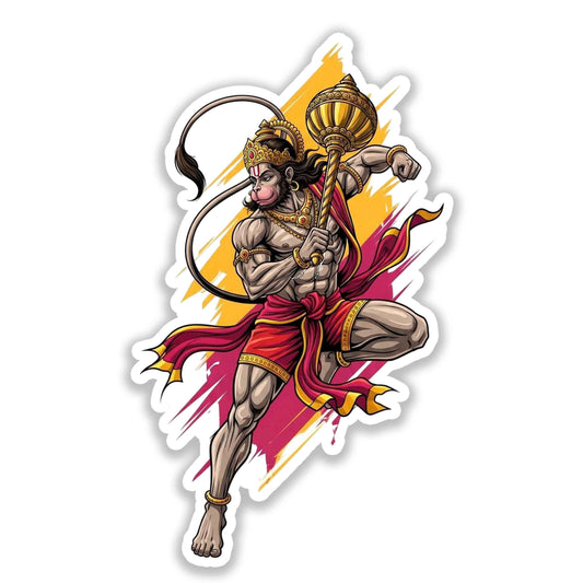 Hanumanji Sticker