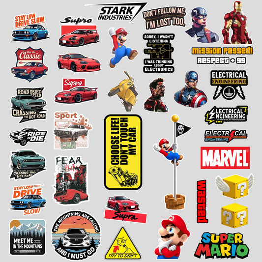 36 Mix Sticker Pack