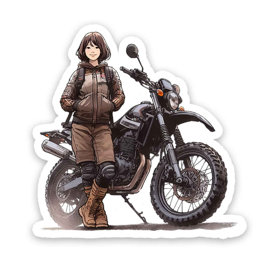 Rider Girl - Sticker